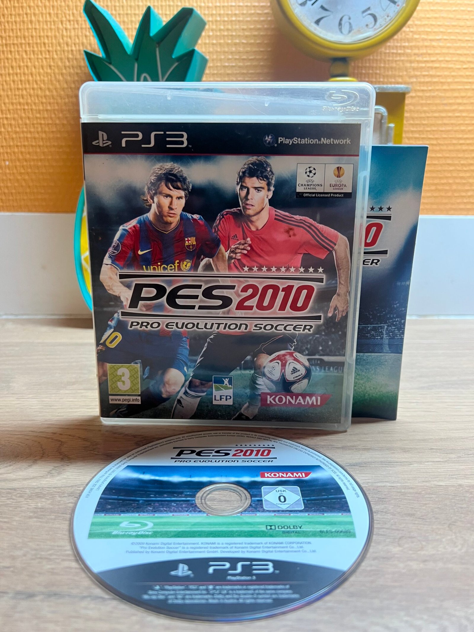 PES 2010 Pro Evolution Soccer - PS3 - Bon état - Complet - pal