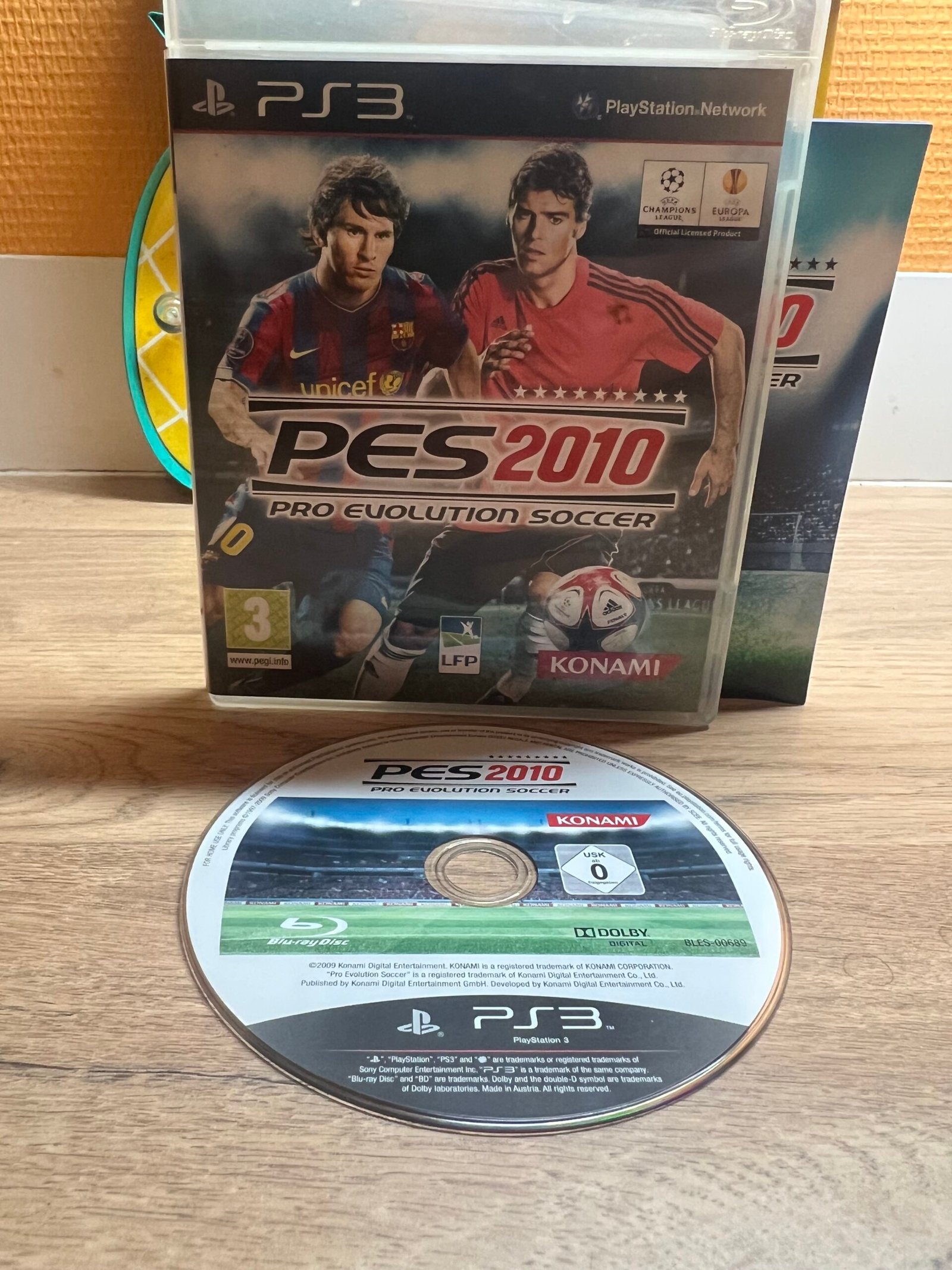 PES 2010 Pro Evolution Soccer - PS3 - Bon état - Complet - pal – Image 3