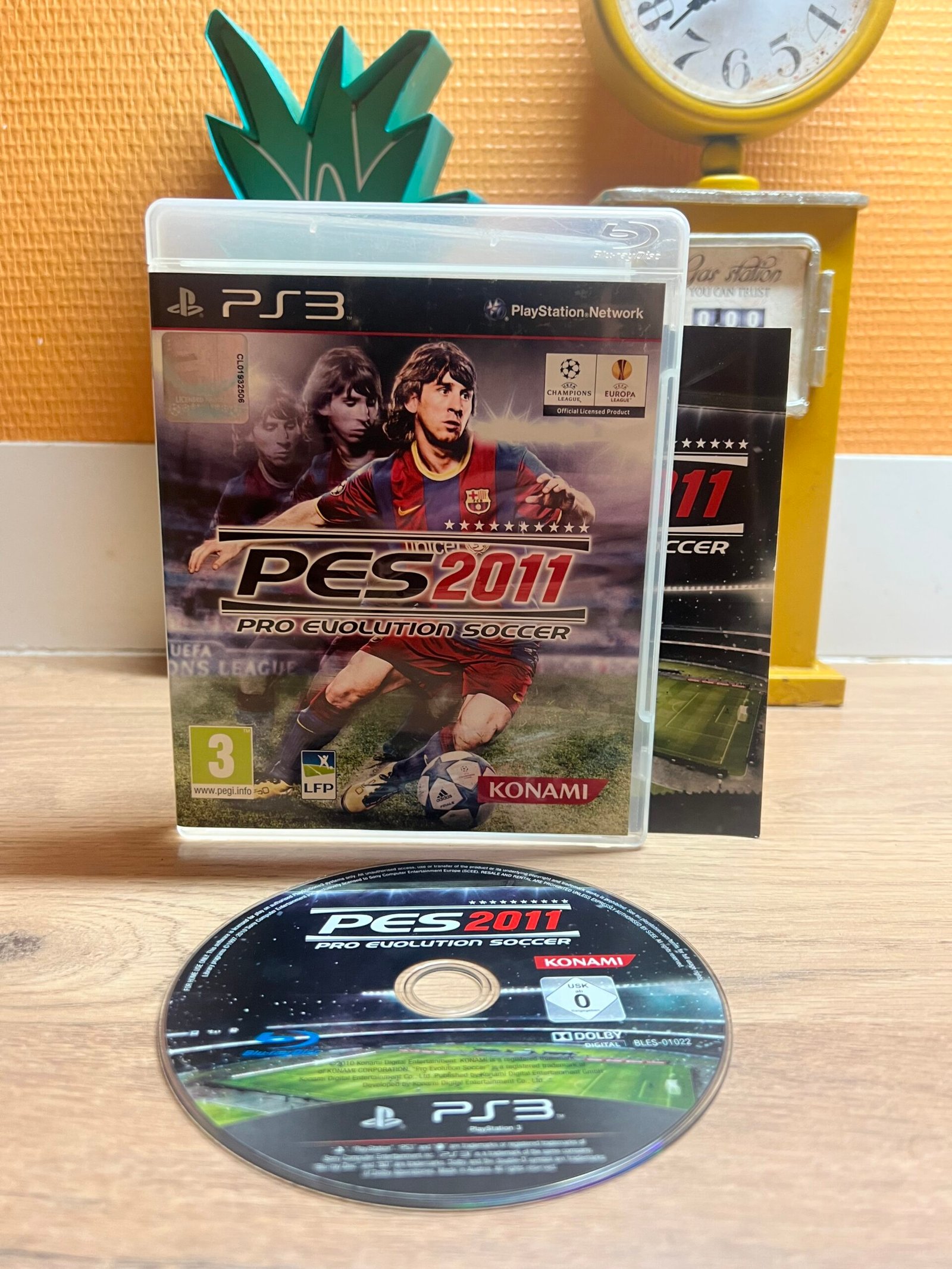 Pro Evolution Soccer 2011 - PS3 - Bon état - Complet - Pal