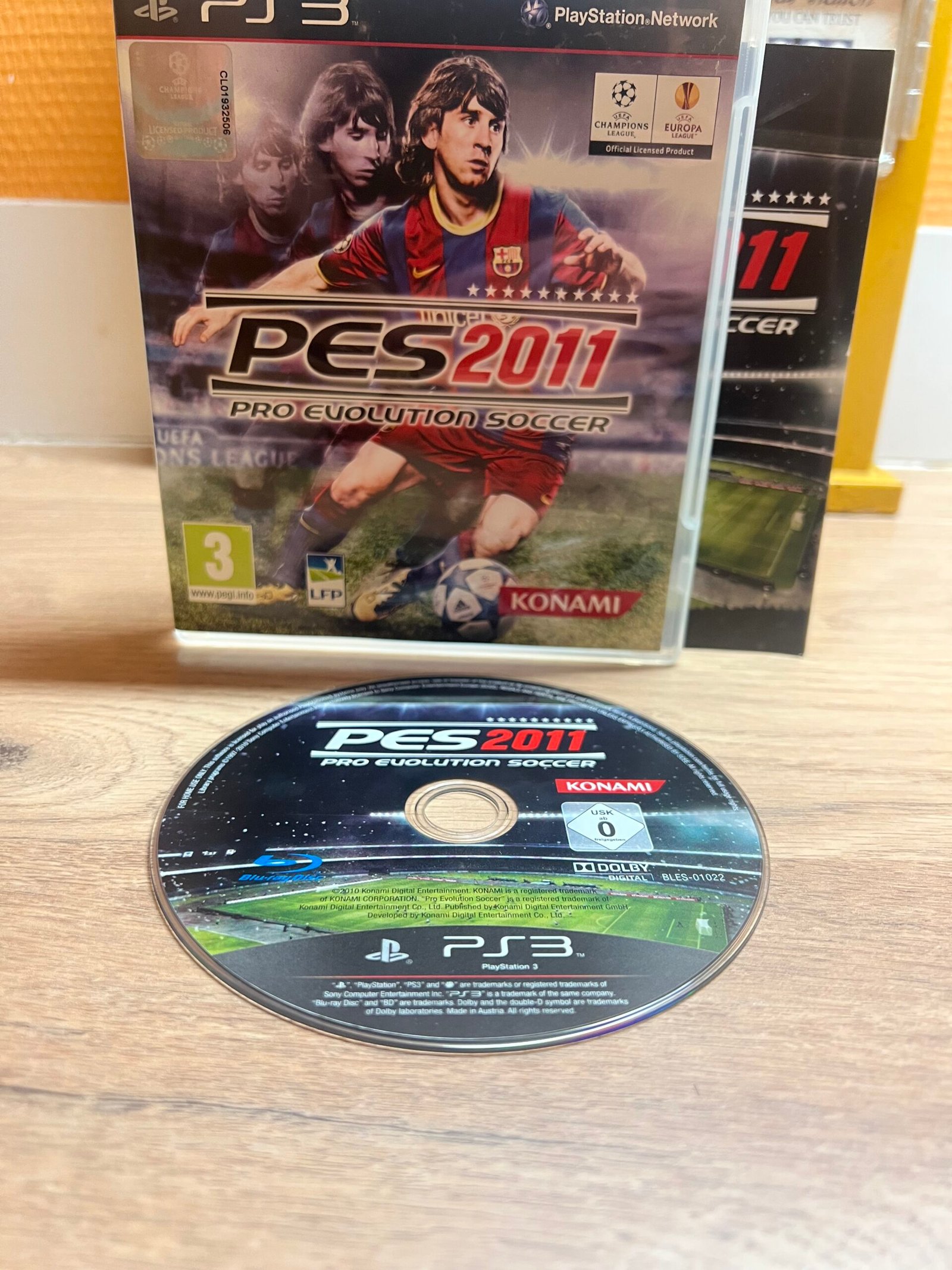 Pro Evolution Soccer 2011 - PS3 - Bon état - Complet - Pal – Image 3