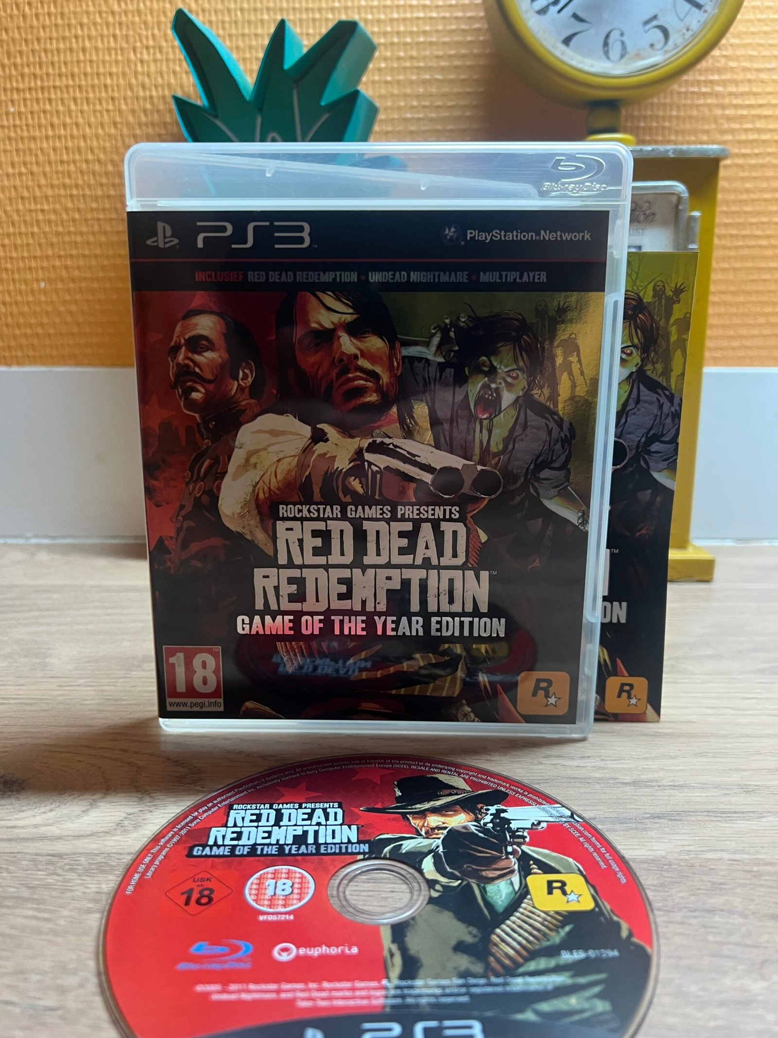 Red Dead Redemption (Game Of The Year Edition) - PS3 - Bon état - Complet - Pal