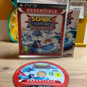 Sonic & All Stars Racing Transformed - PS3 - Bon état - Complet - Pal