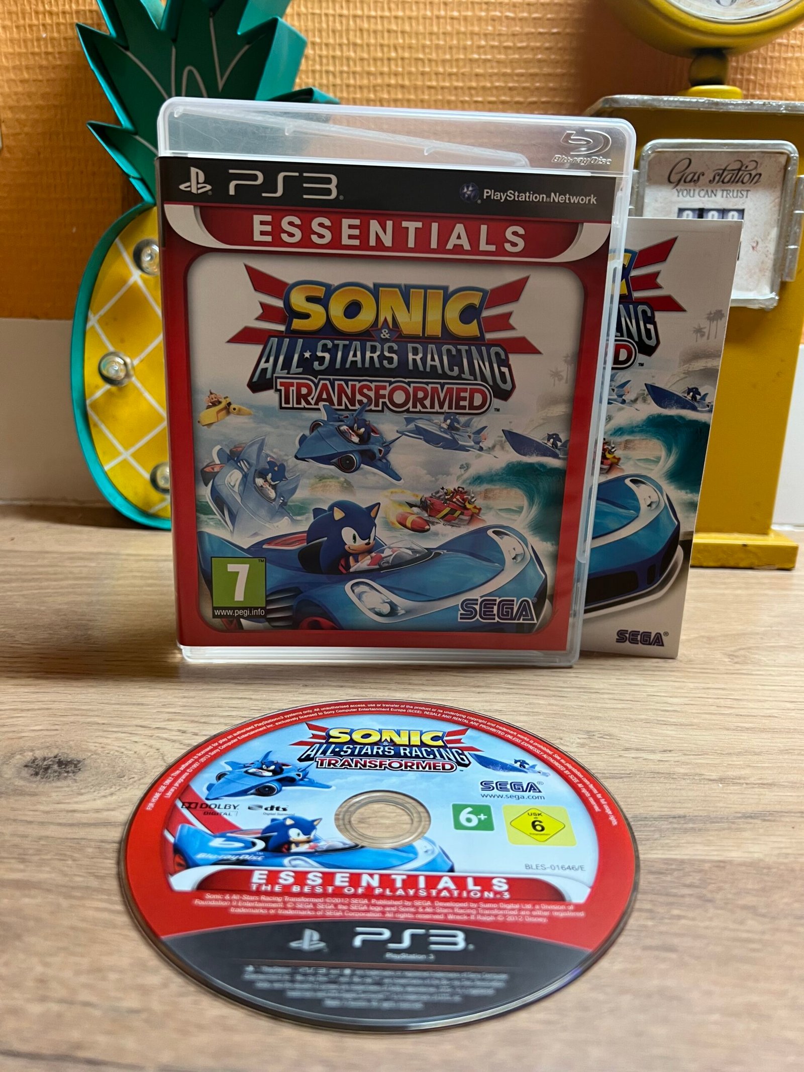 Sonic & All Stars Racing Transformed - PS3 - Bon état - Complet - Pal