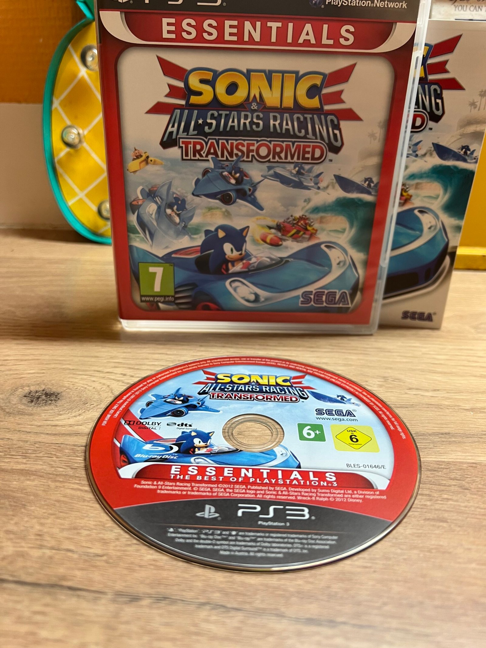 Sonic & All Stars Racing Transformed - PS3 - Bon état - Complet - Pal – Image 3