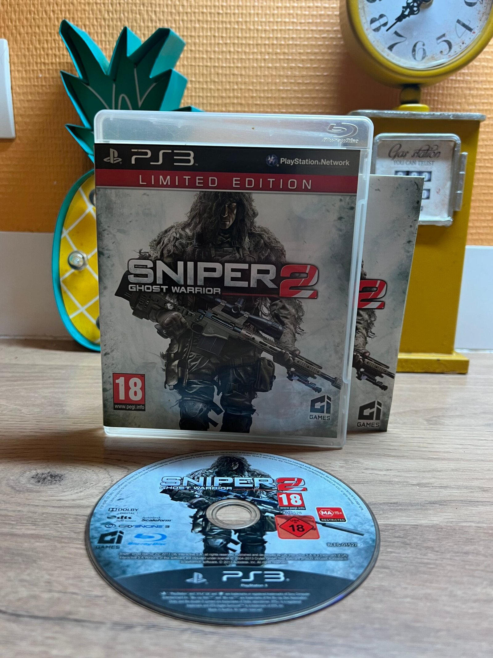 Sniper 2 Ghost Warrior Limited Edition - PS3 - Bon état - Complet - Pal
