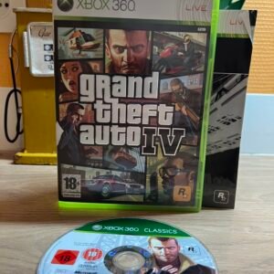 Grand Theft Auto IV - Xbox 360 - Bon état - Complet - Pal