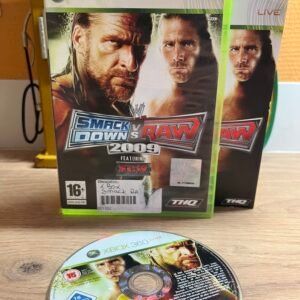 SmackDown vs. Raw 2009 - Xbox 360 - Bon état - Complet- Pal