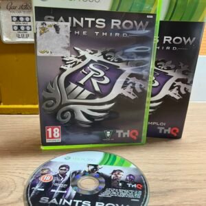 Saints Row The Third - Xbox 360 - Bon état - Complet - PAL