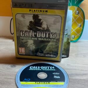 Call of Duty 4 : Modern Warfare - PS3 - Bon état - Complet - Pal