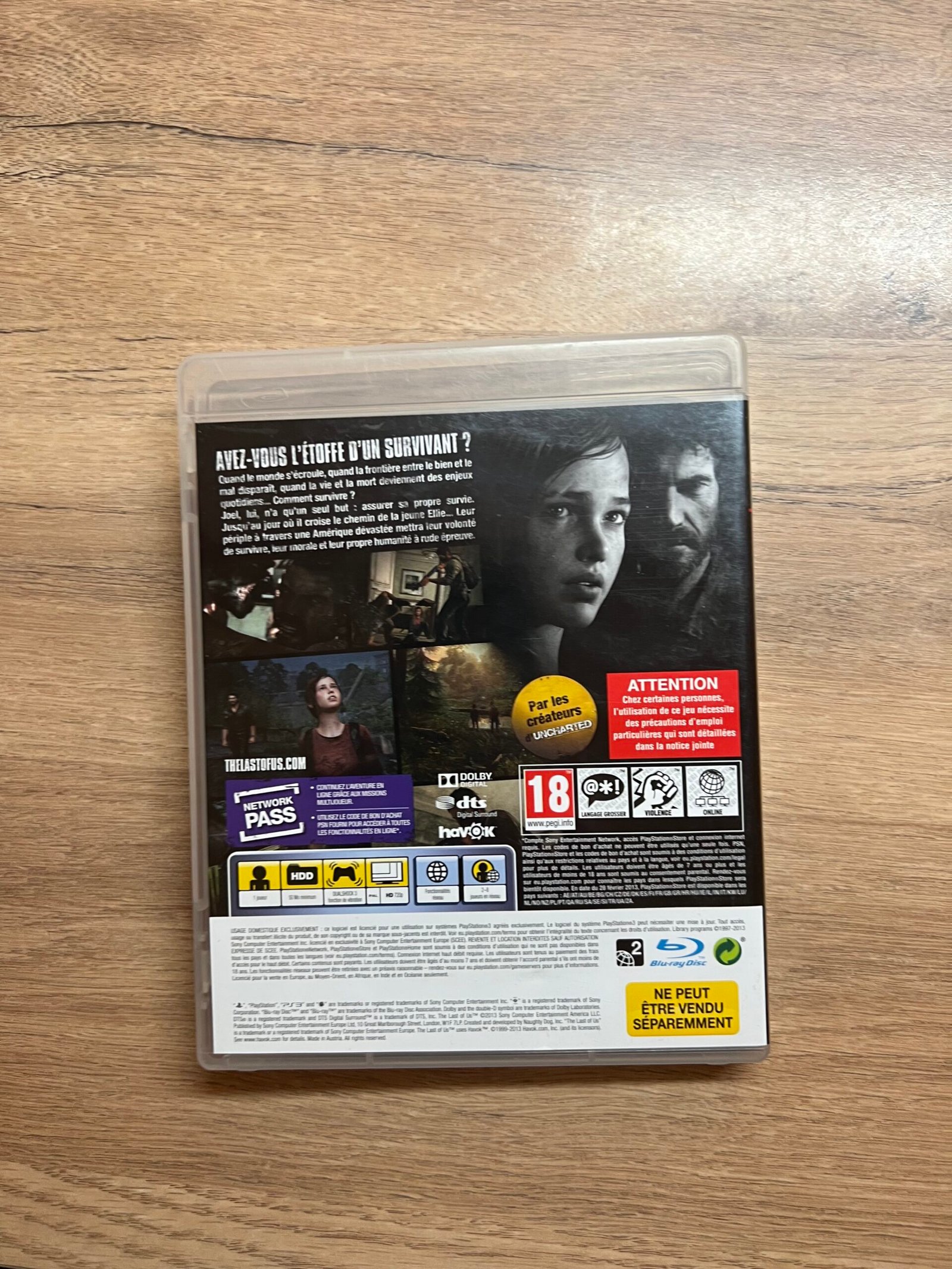 The Last Of Us - PS3 - Bon état - Complet - PAL – Image 8