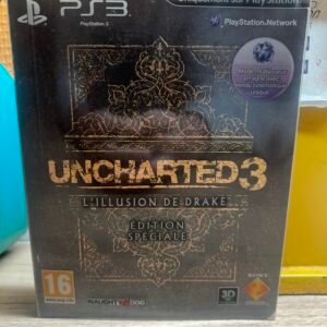 Uncharted 3: L'Illusion de Drake edition spéciale - PS3 - Bon état - Complet -