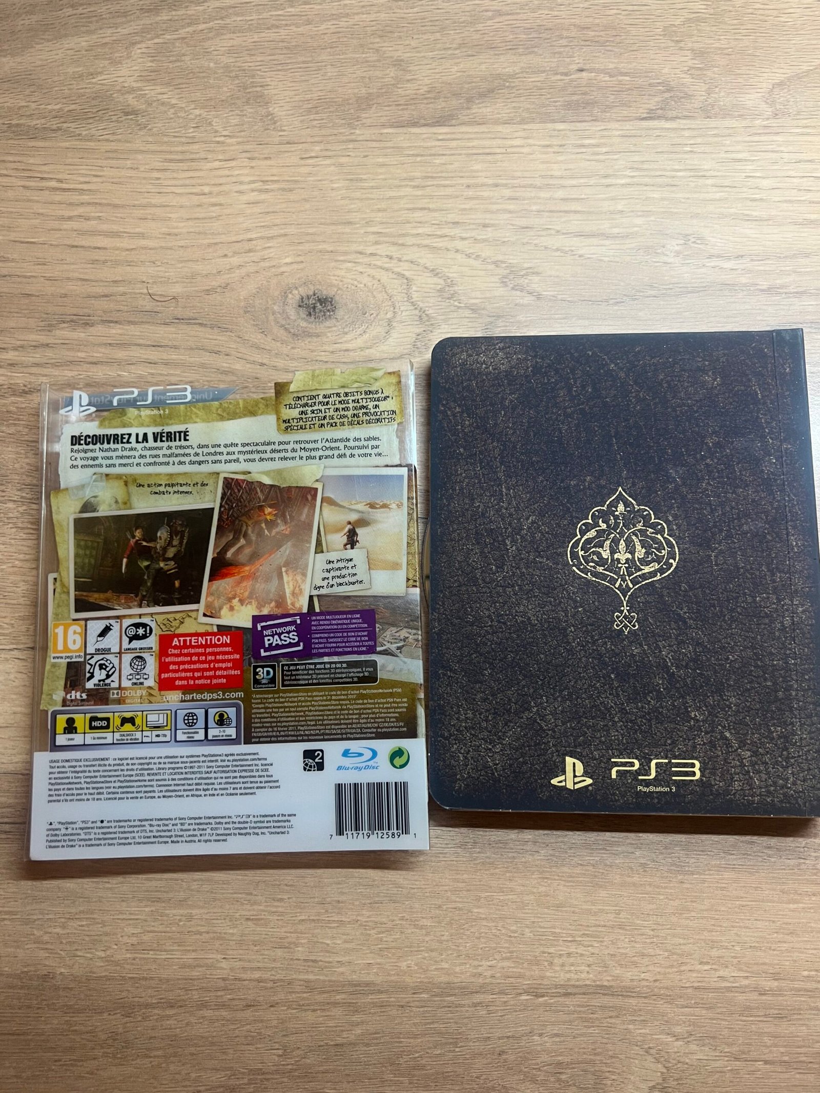 Uncharted 3: L'Illusion de Drake edition spéciale - PS3 - Bon état - Complet - – Image 3