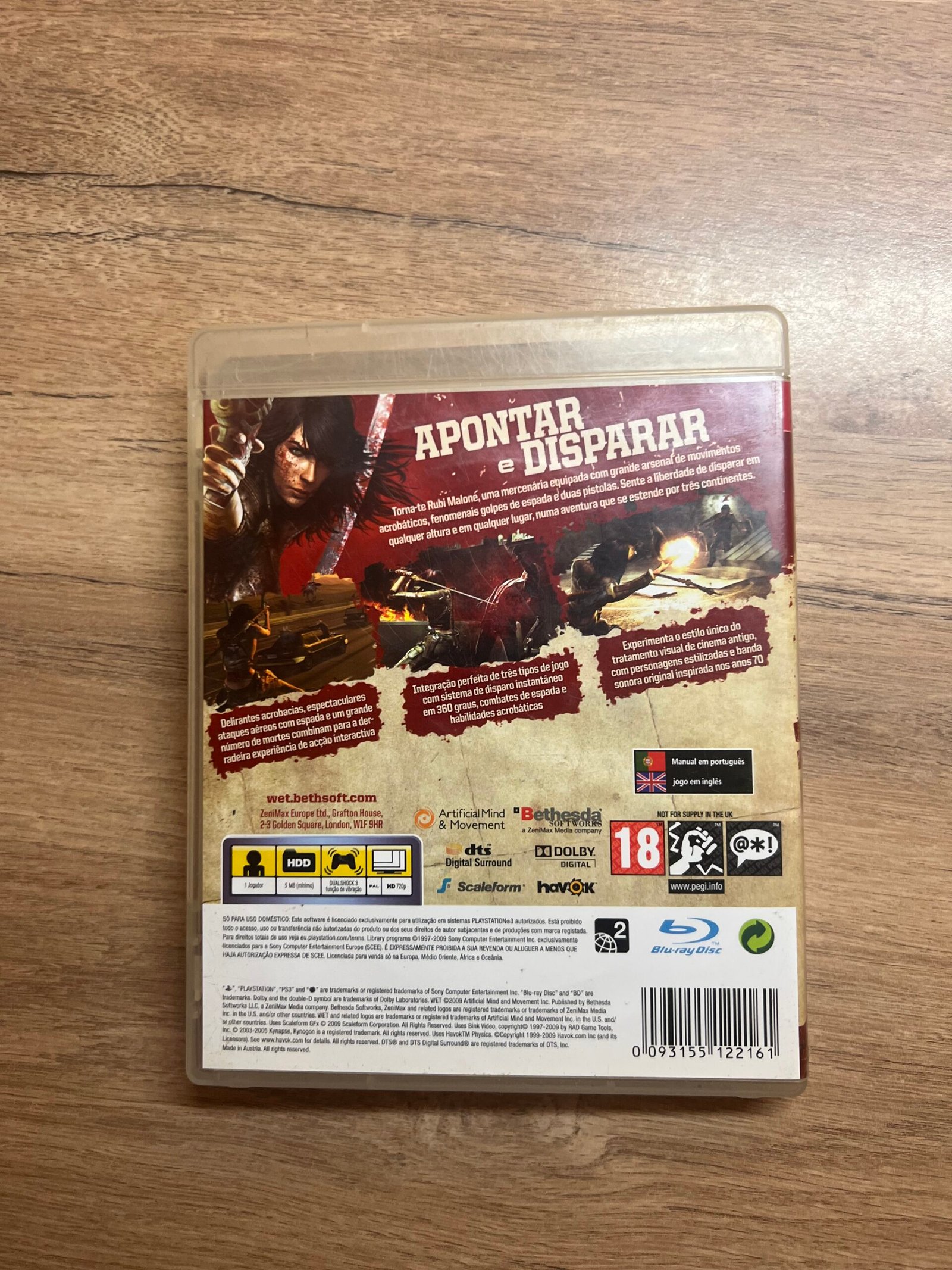 Wet - PS3 - Bon état - Complet - PAL – Image 8