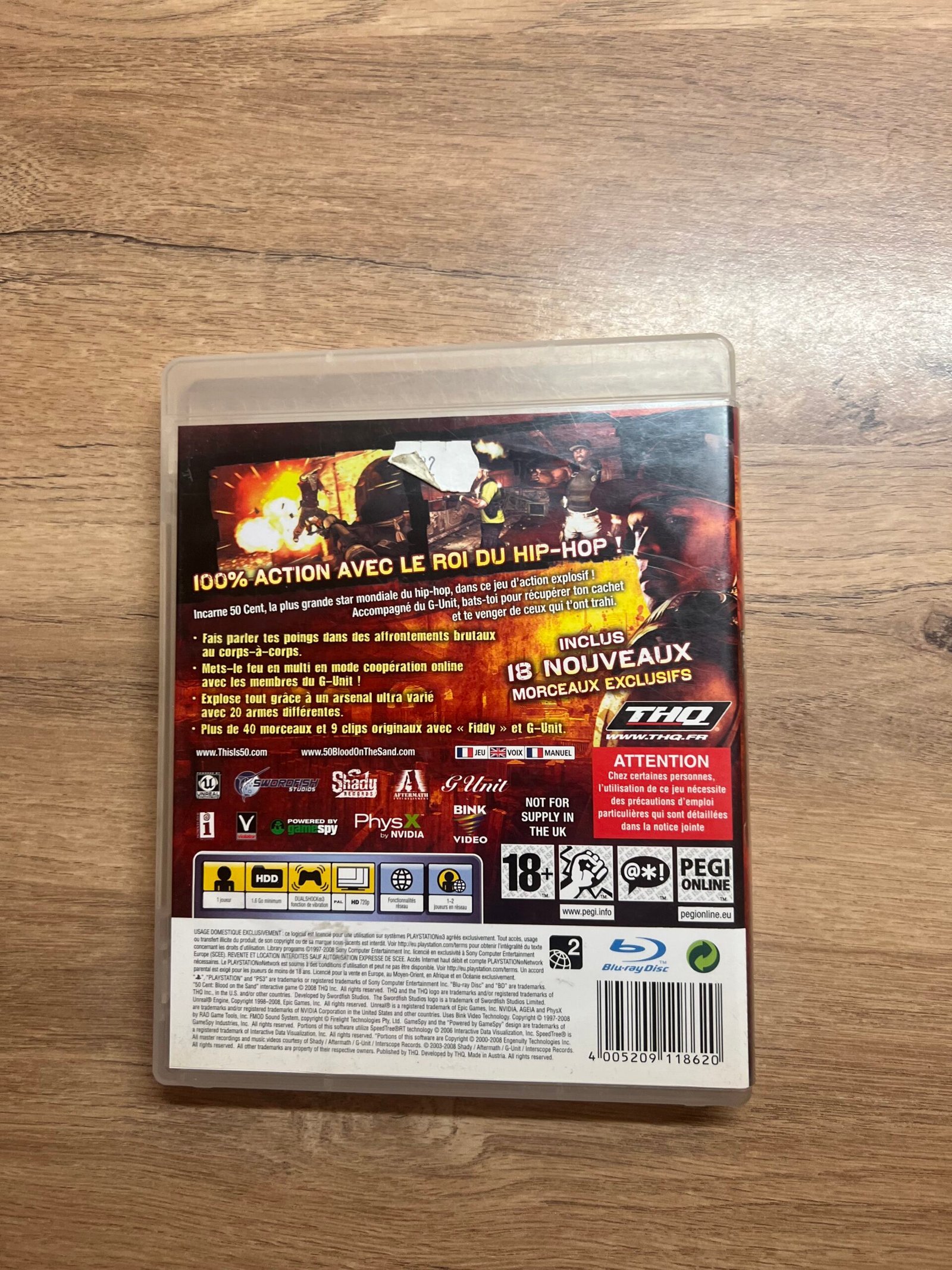 50 Cent Blood On The Sand - PS3 - Bon état - PAL – Image 7