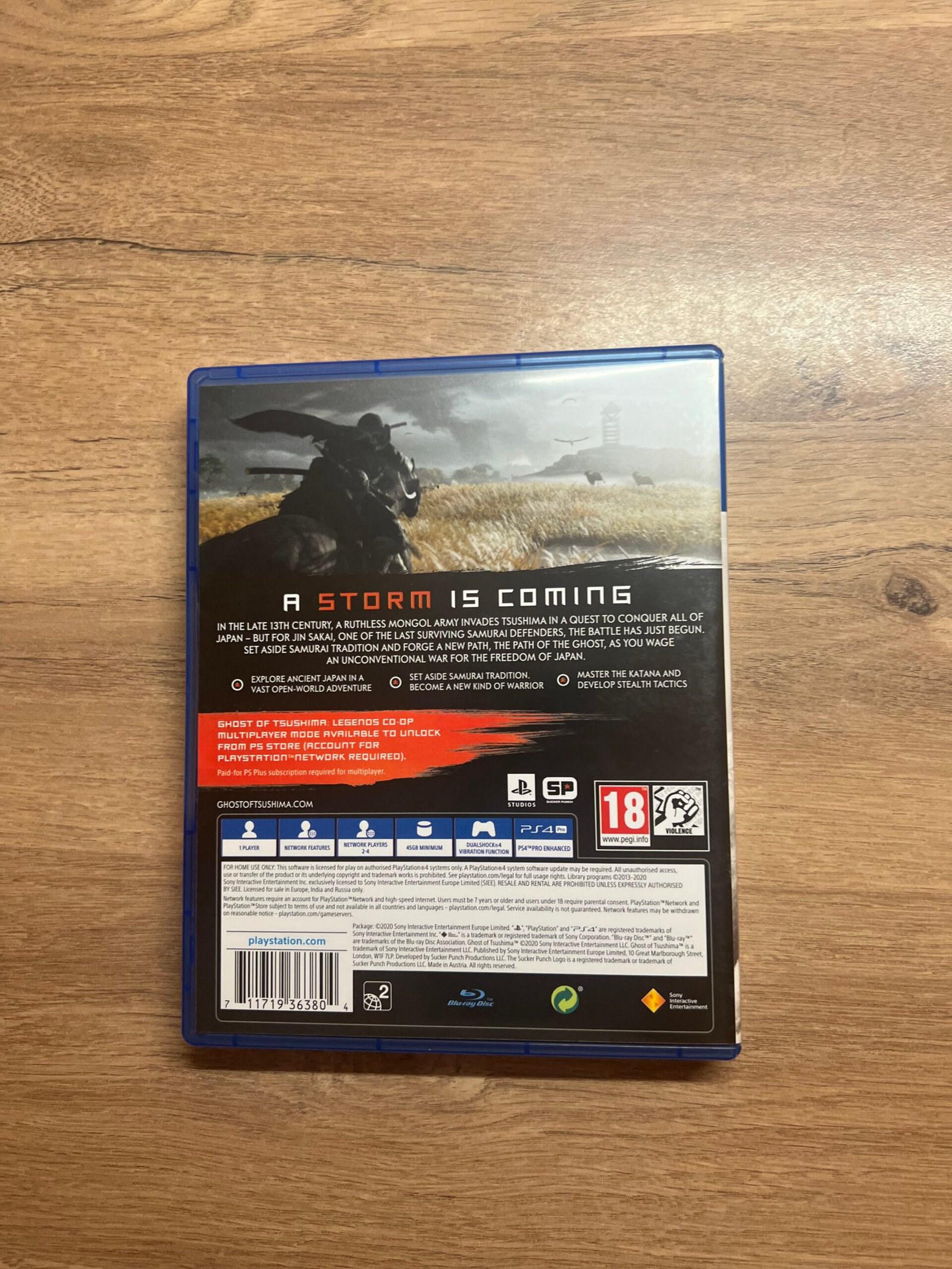 Ghost of Tsuhima - PS4 - Bon état - Complet - Pal – Image 8