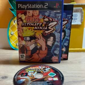 Naruto: Ultimate Ninja 3 – PS2 - Bon état - Complet - Pal