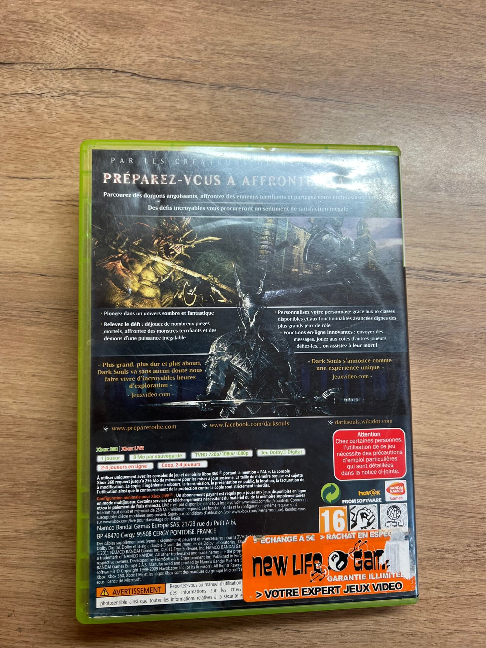 Dark Souls - Xbox 360 - Bon état - Complet - pal – Image 8
