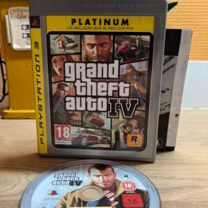 GTA IV Platinum - PS3 - Bon état - Complet - PAL