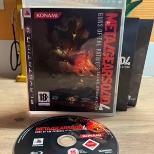 Metal Gear Solid 4: Guns of The Patriots - PS3 - Bon état - Complet - Pal