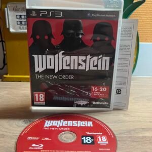 Wolfenstein - New Order - PS3 - Bon état - Complet - Pal