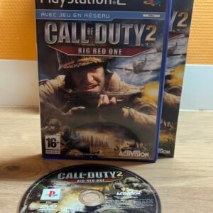 Call of Duty 2: Big Red One - PS2 - Bon état - Complet - Pal