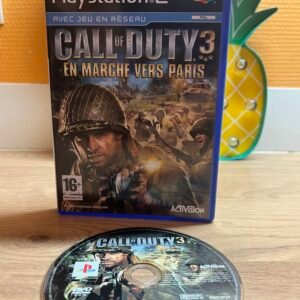 Call Of Duty 3 : En Marche Vers Paris - PS2 - Bon état - Pal
