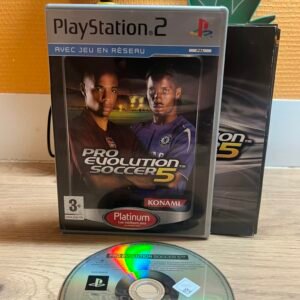 Pro Evolution Soccer 5 - PS2 - Bon état - Complet - Pal