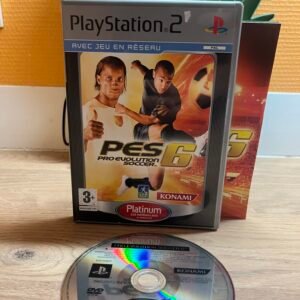 Pro Evolution Soccer 6 - PS2 - Bon état - Complet - Pal