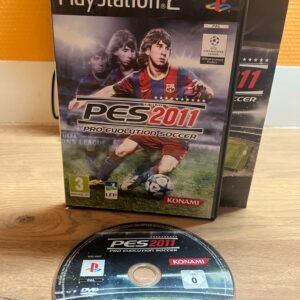 PES Pro Evolution Soccer 2011 - PS2 - bon état - Complet - Pal