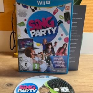 Sing Party - Wii U - Bon état - complet - pal