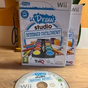 uDraw Studio - Wii - Bon état - Complet - Pal