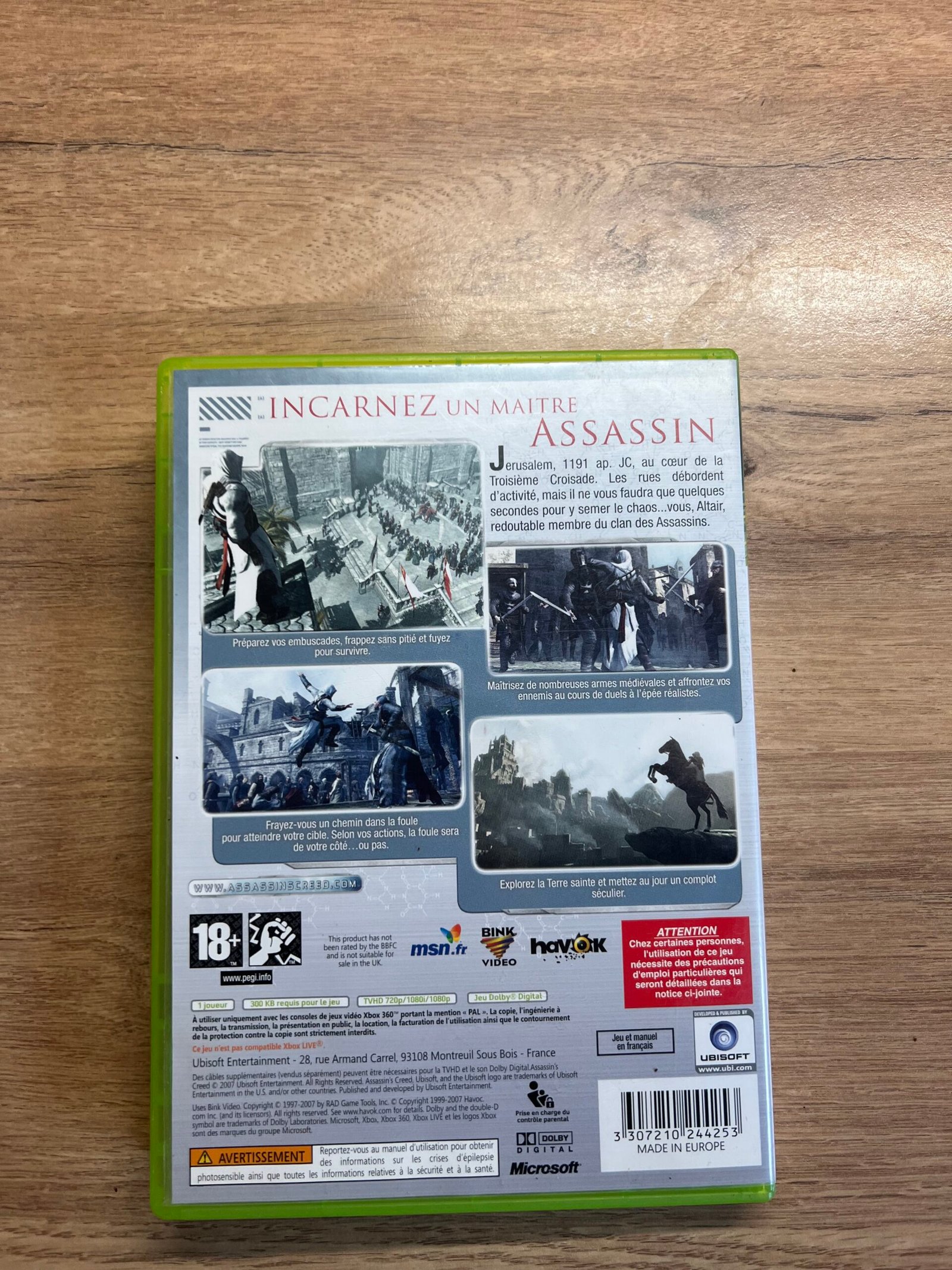 Assassin’s Creed – Xbox 360 - Bon état - Complet - PAL – Image 8