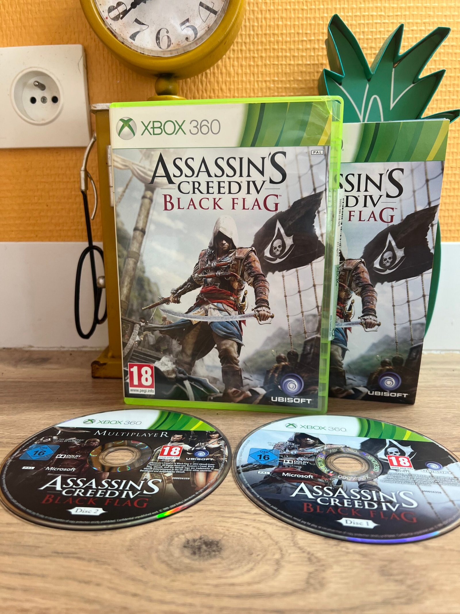 Assassin's Creed Black Flag - Xbox 360 - Bon état - Complet - PAL