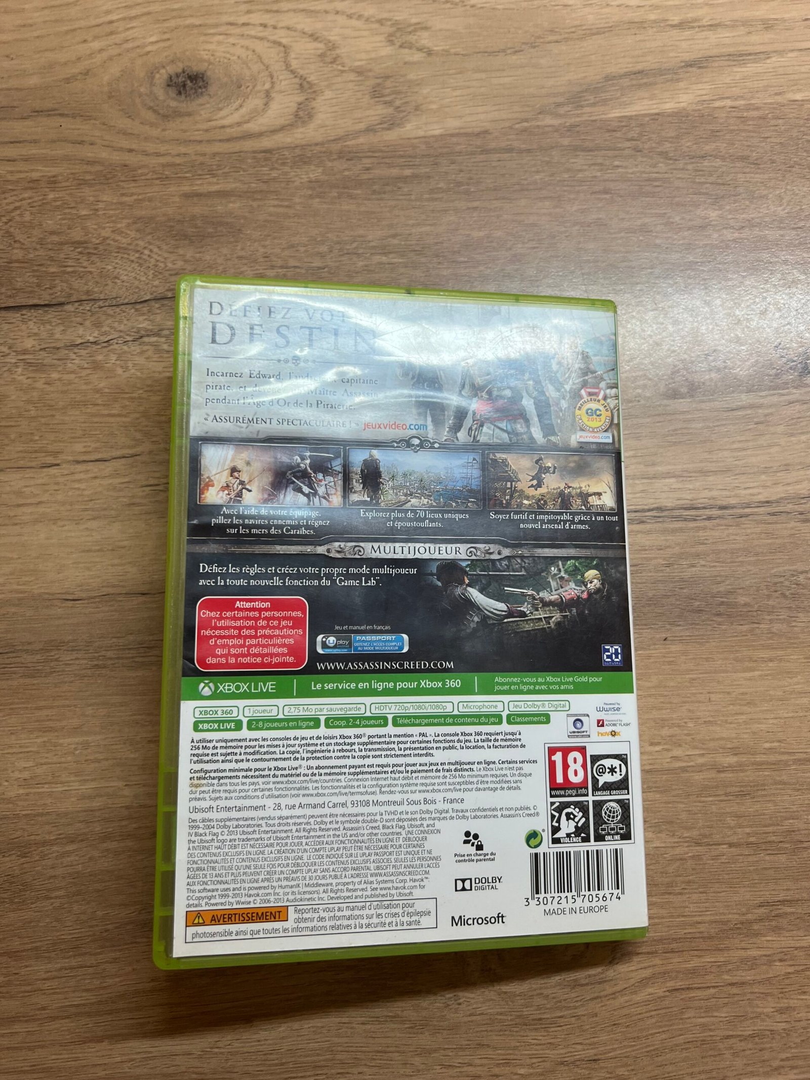 Assassin's Creed Black Flag - Xbox 360 - Bon état - Complet - PAL – Image 8