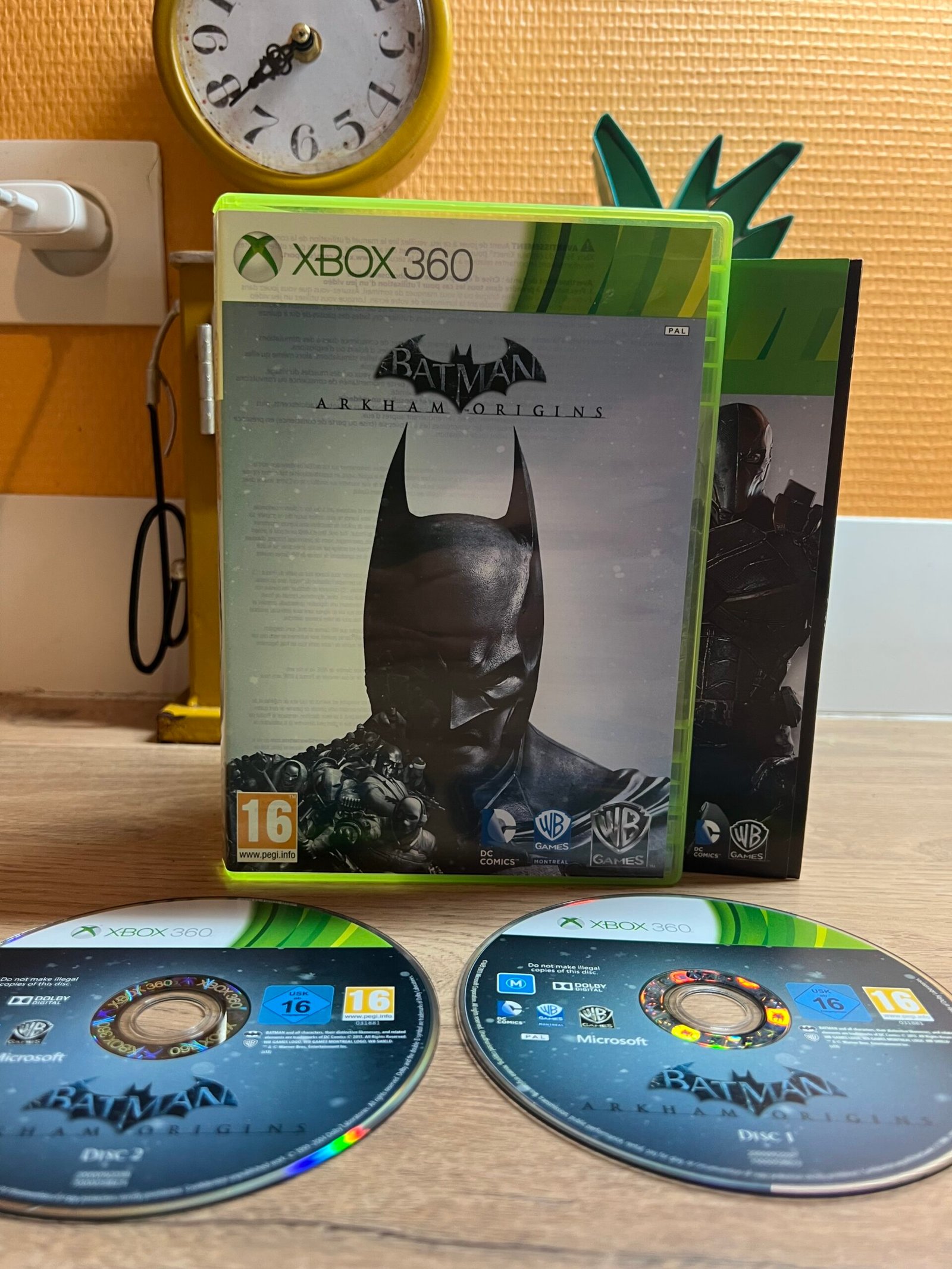 Batman Arkham Origins - Xbox 360 - bon état - complet - pal