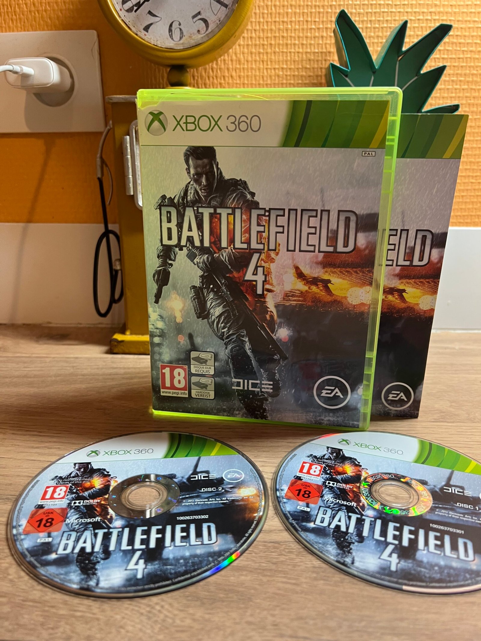 Battlefield 4 - Xbox 360 - Bon état - Complet - Pal