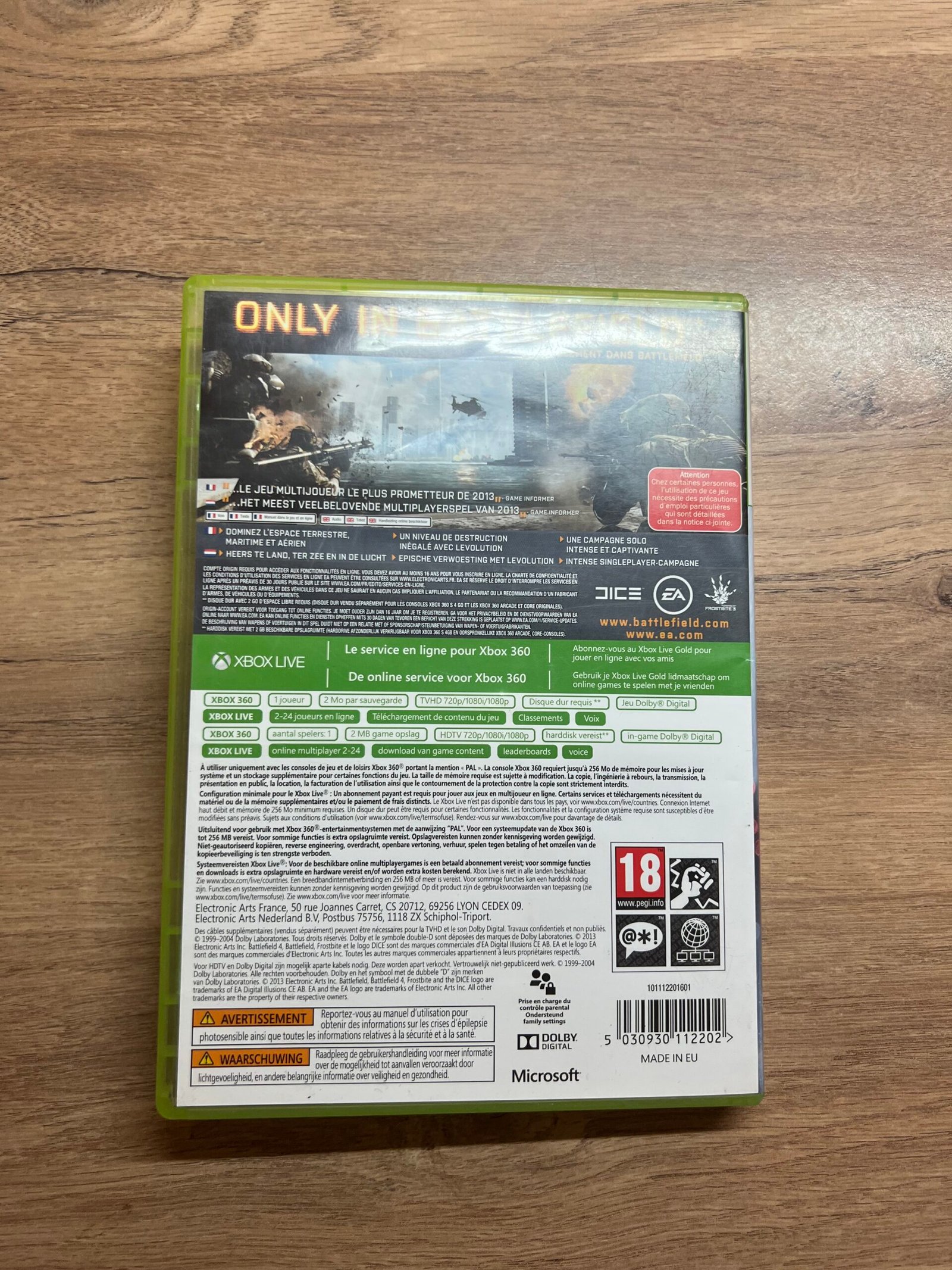 Battlefield 4 - Xbox 360 - Bon état - Complet - Pal – Image 8