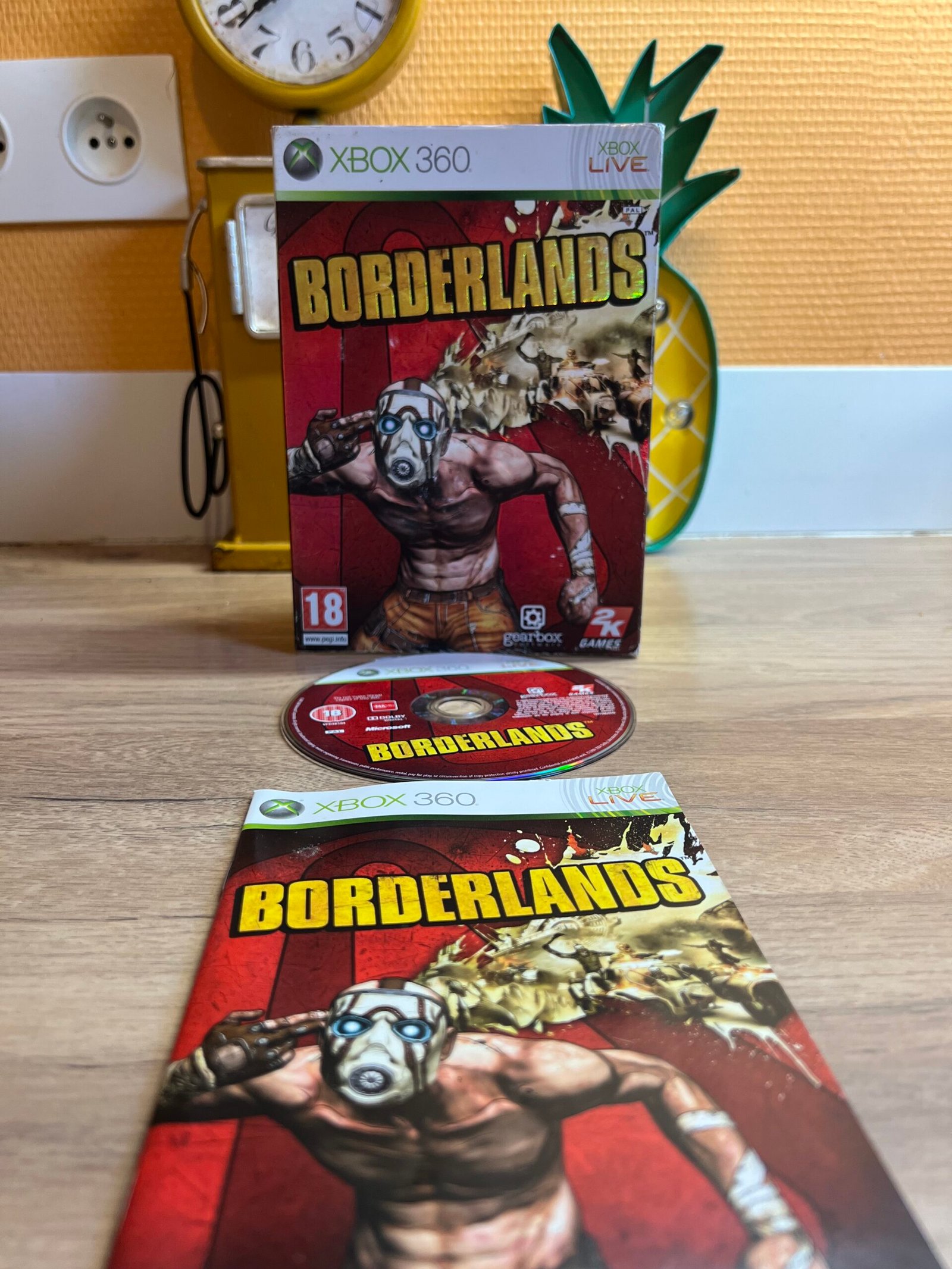 Borderlands - Xbox 360 - Bon état - Complet - Pal