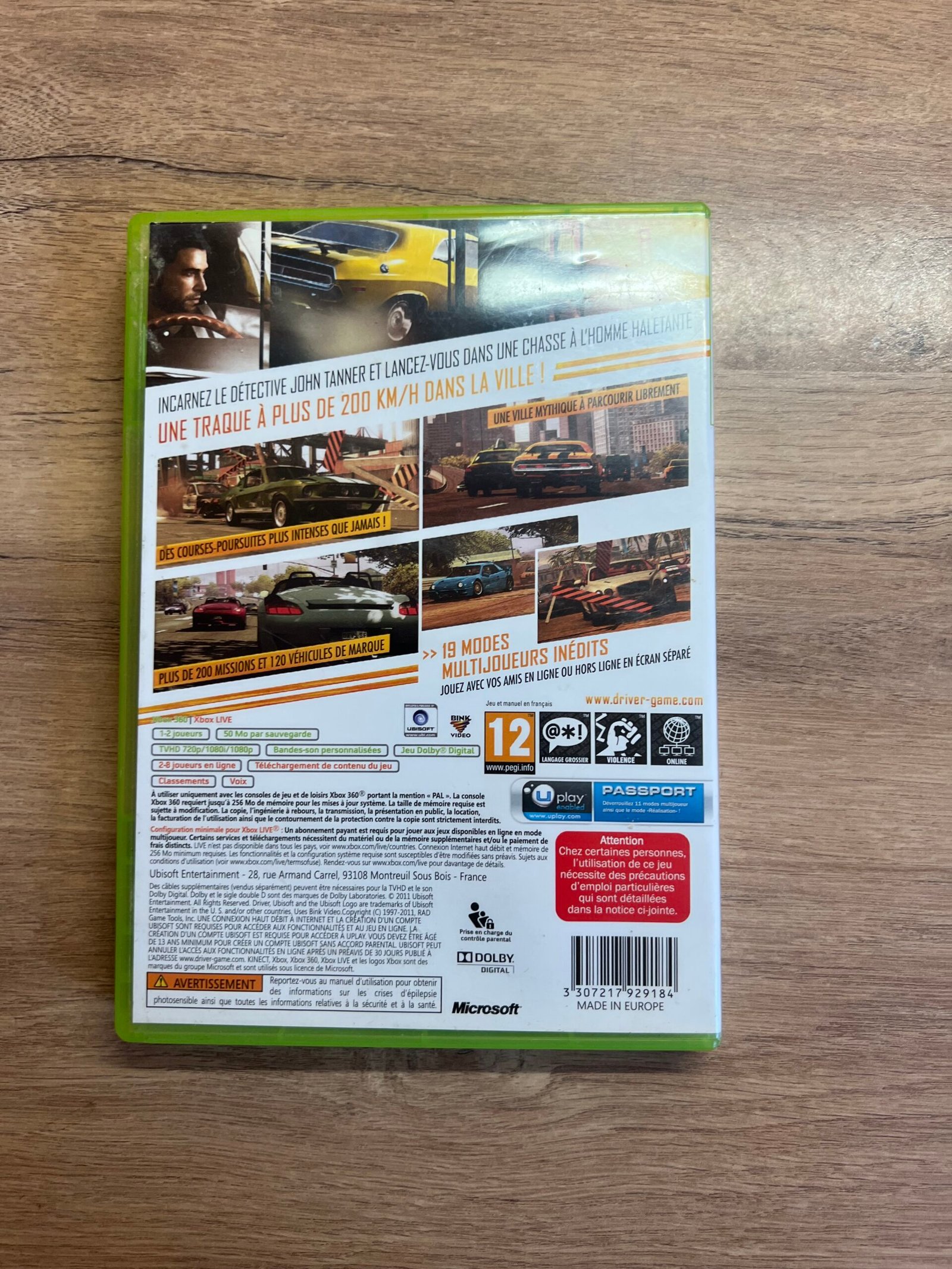 Driver San Francisco - Xbox 360 - bon état - complet - pal – Image 8