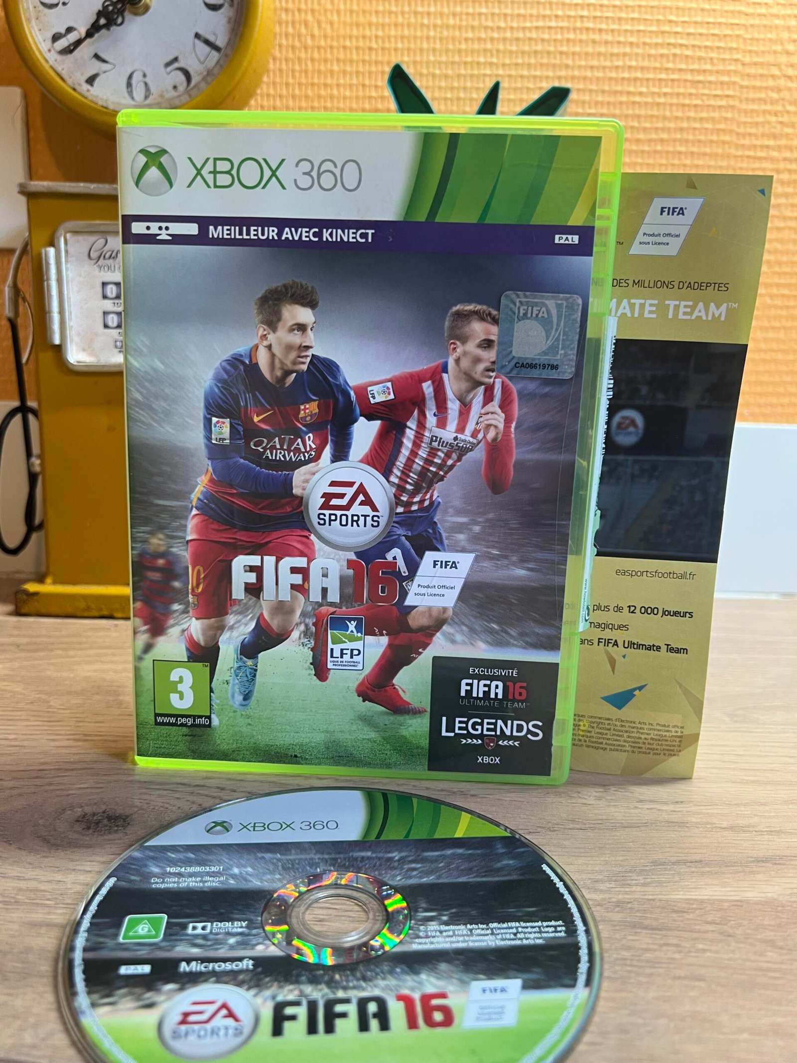 FIFA 16 - Xbox 360 - Bon état - Complet - Pal
