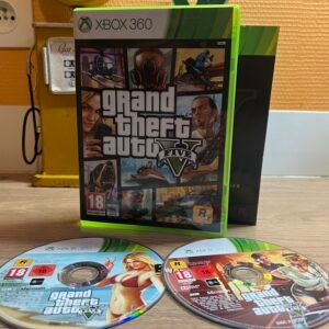 Grand theft Auto Five V - Xbox 360 - Bon état - Complet - Pal