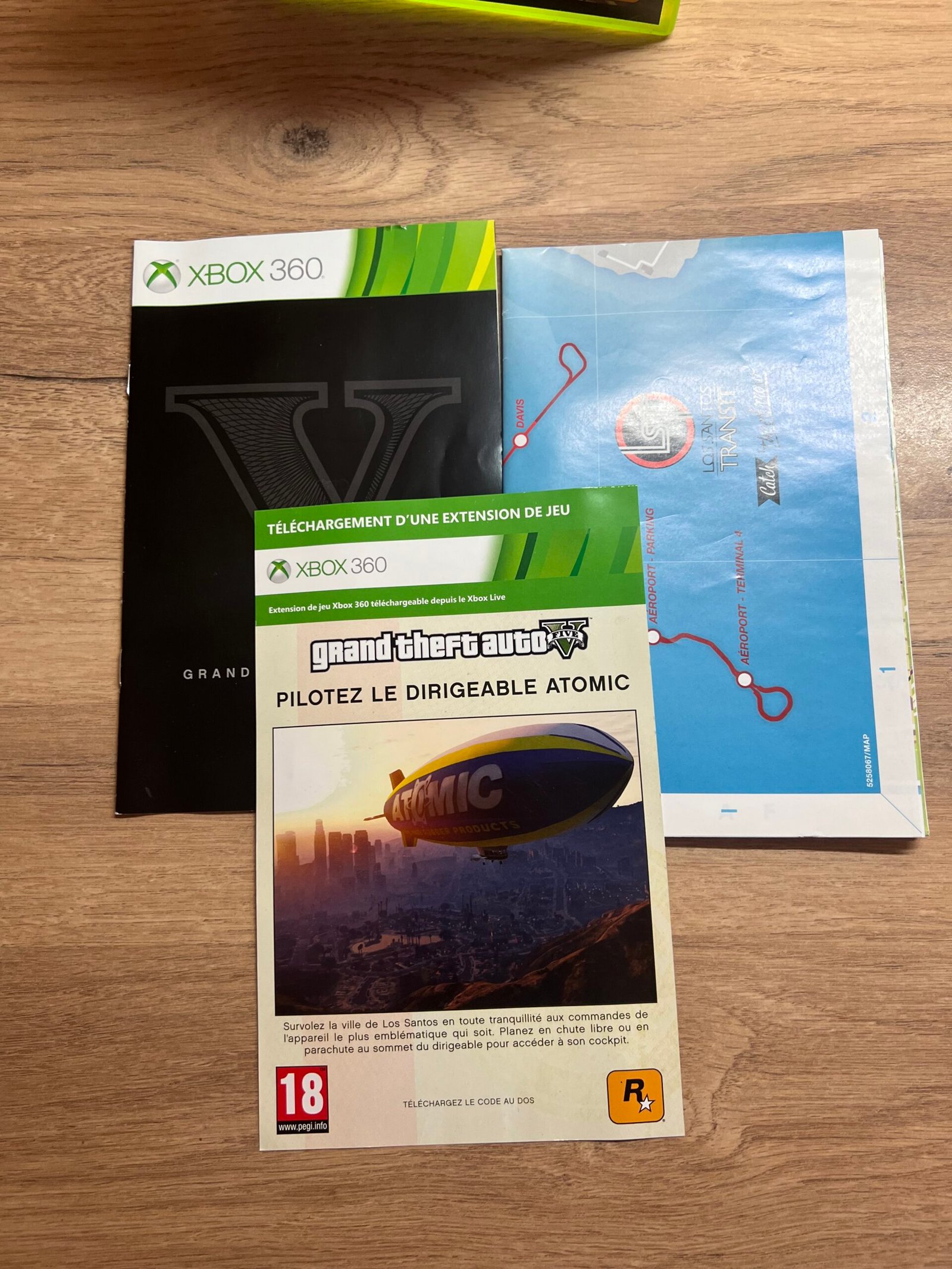 Grand theft Auto Five V - Xbox 360 - Bon état - Complet - Pal – Image 5
