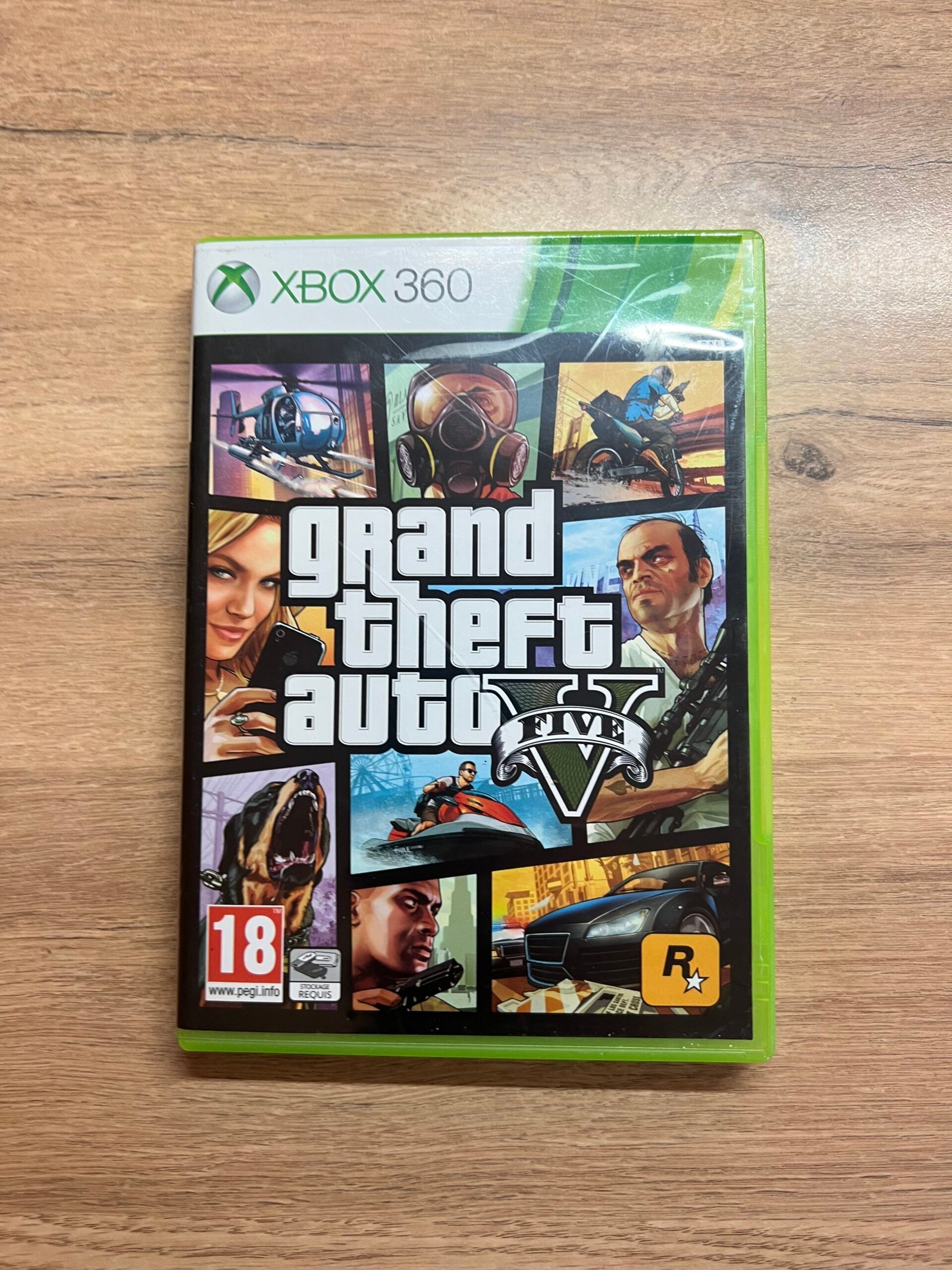 Grand theft Auto Five V - Xbox 360 - Bon état - Complet - Pal – Image 6