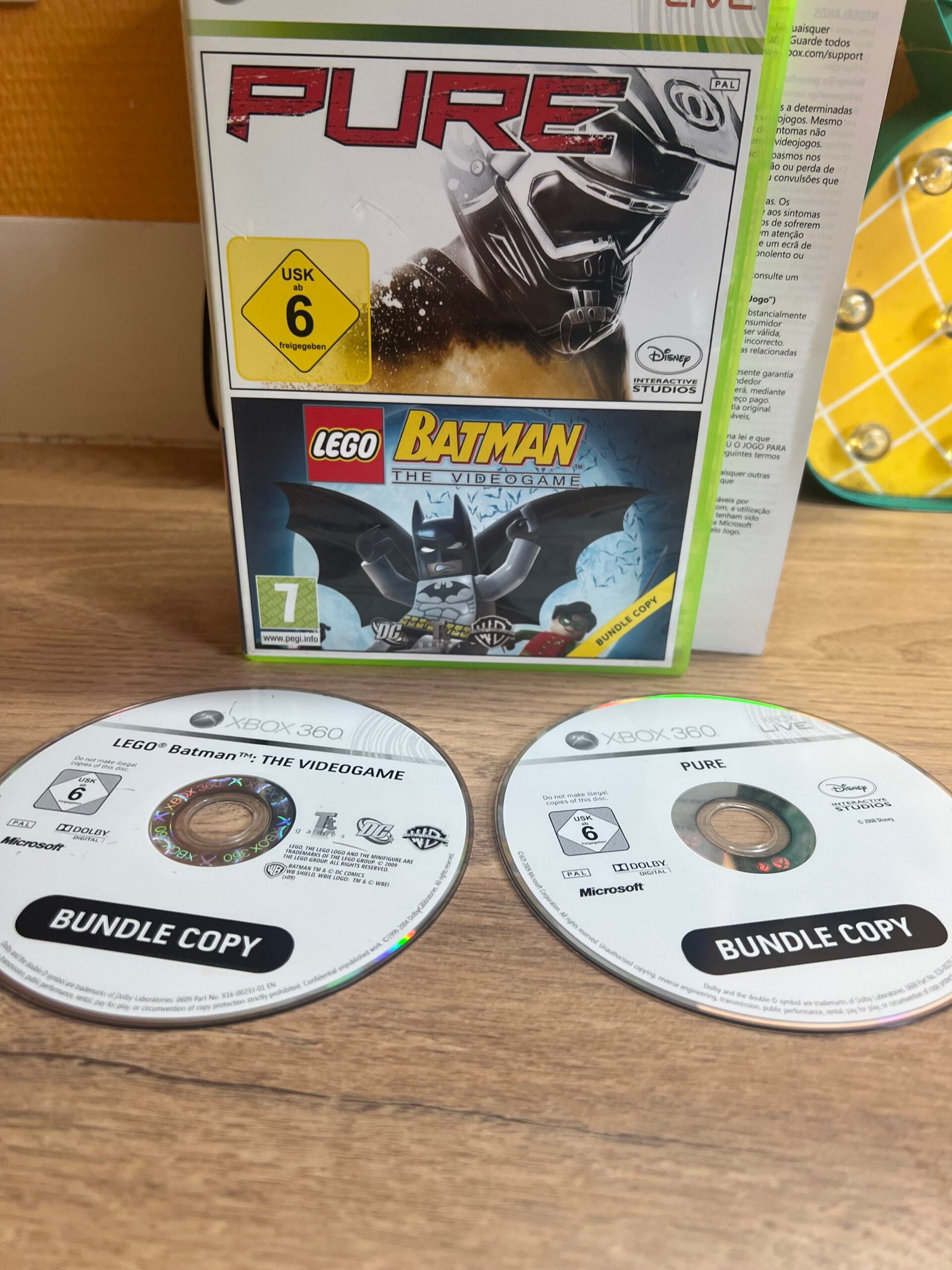 Pure + Lego Batman - Xbox 360 - Bon état - Complet - Pal – Image 3