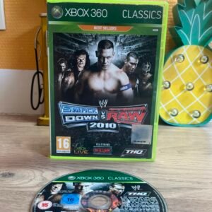 SmackDown vs Raw 2010 – Xbox 360 – Bon état – Pal