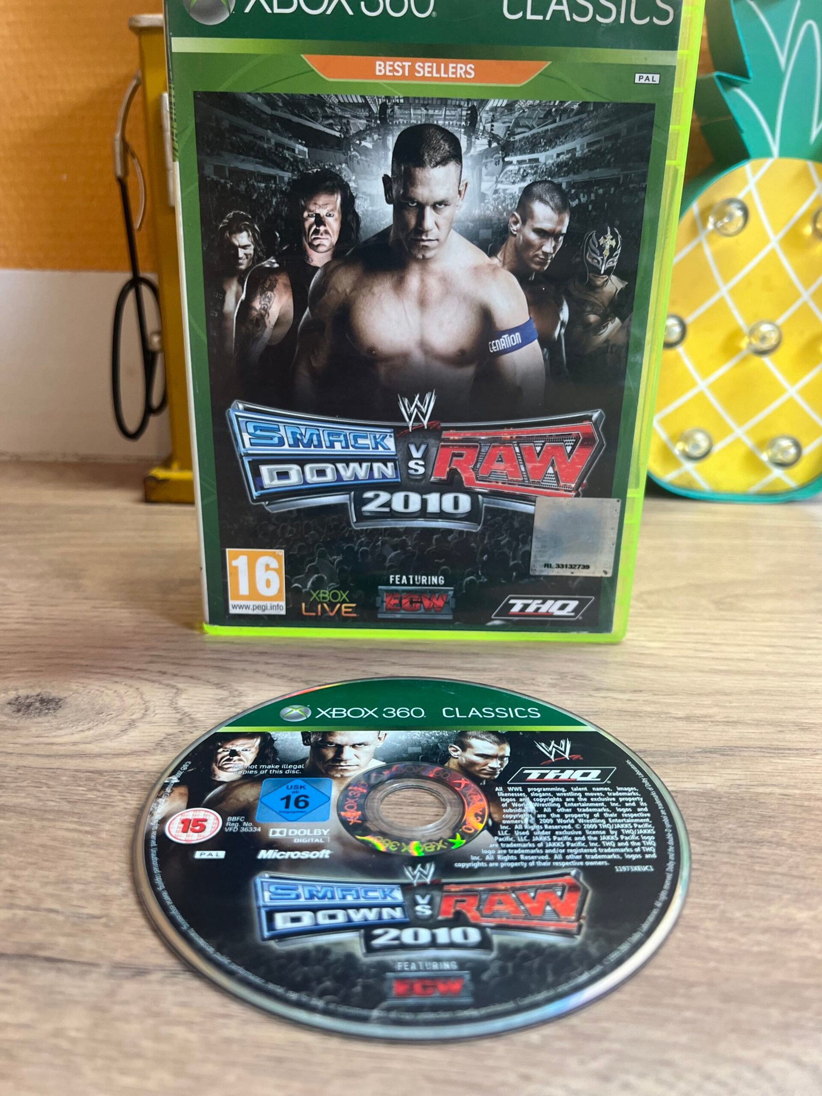 SmackDown vs Raw 2010 – Xbox 360 – Bon état – Pal – Image 3