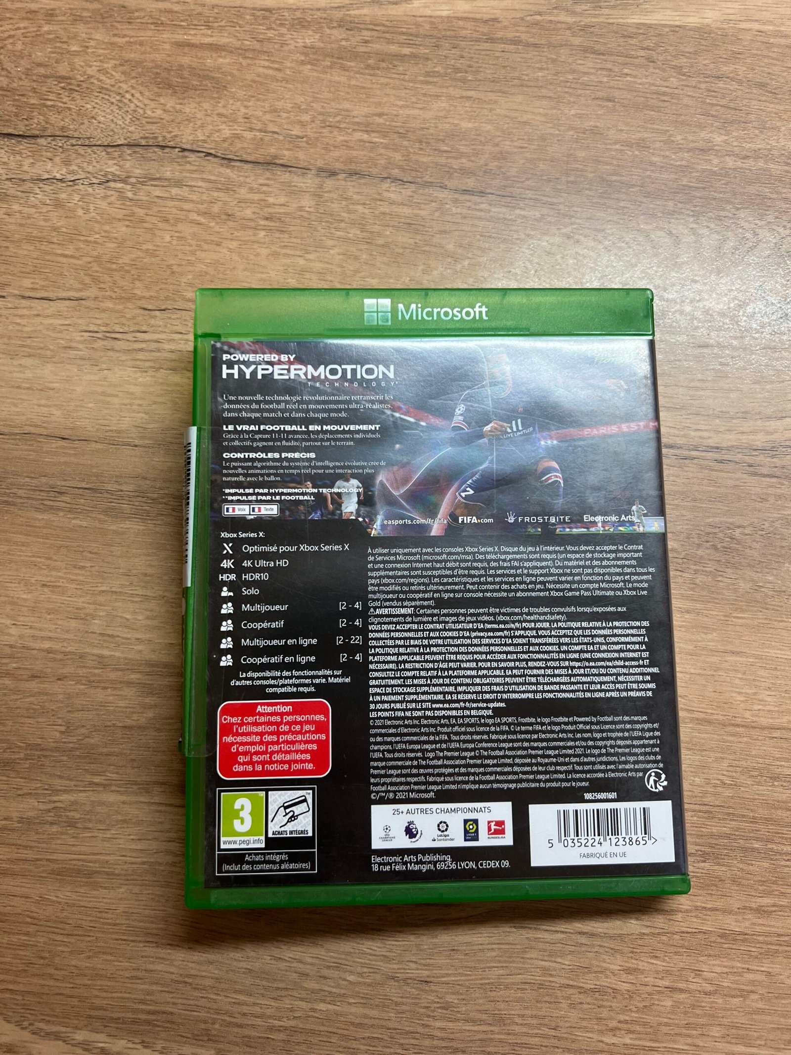 Fifa 22 - Xbox Series X - Bon état - Complet - Pal – Image 8