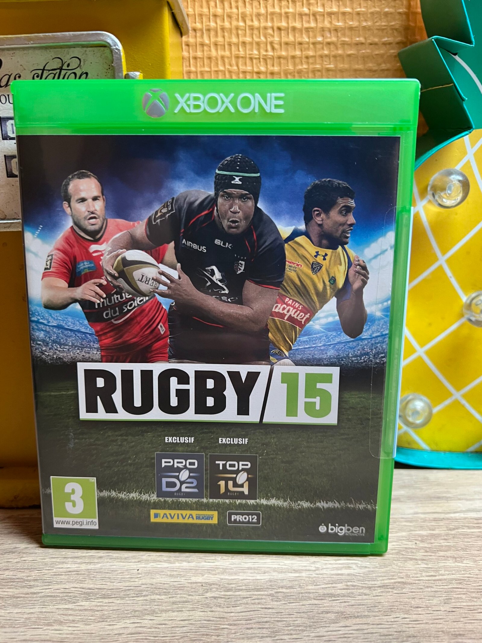 Rugby 15 - xbox one - neuf - jamais ouvert -