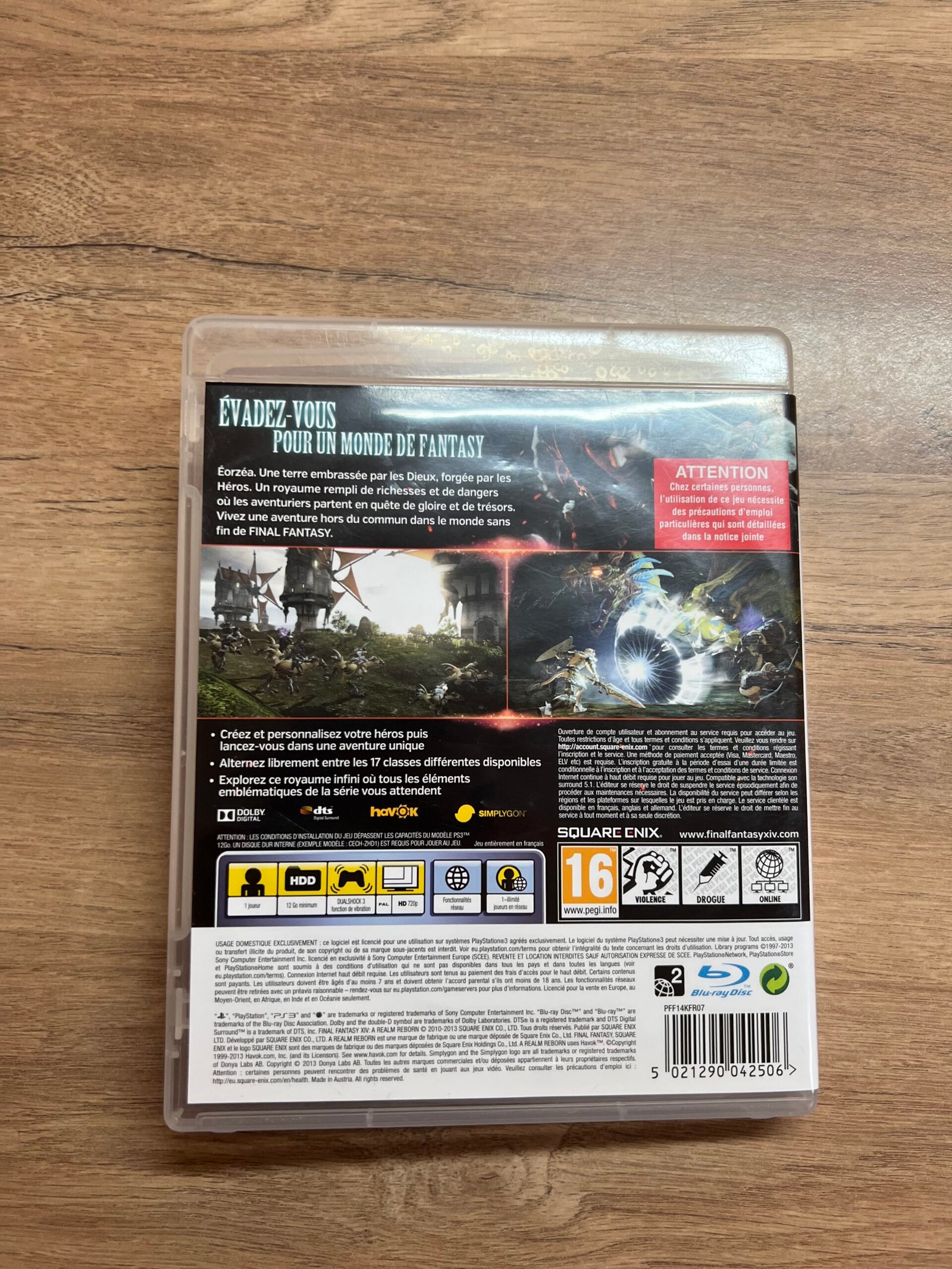 A Realm Reborn Final Fantasy XIV - PS3 - Bon état - Complet - Pal – Image 8