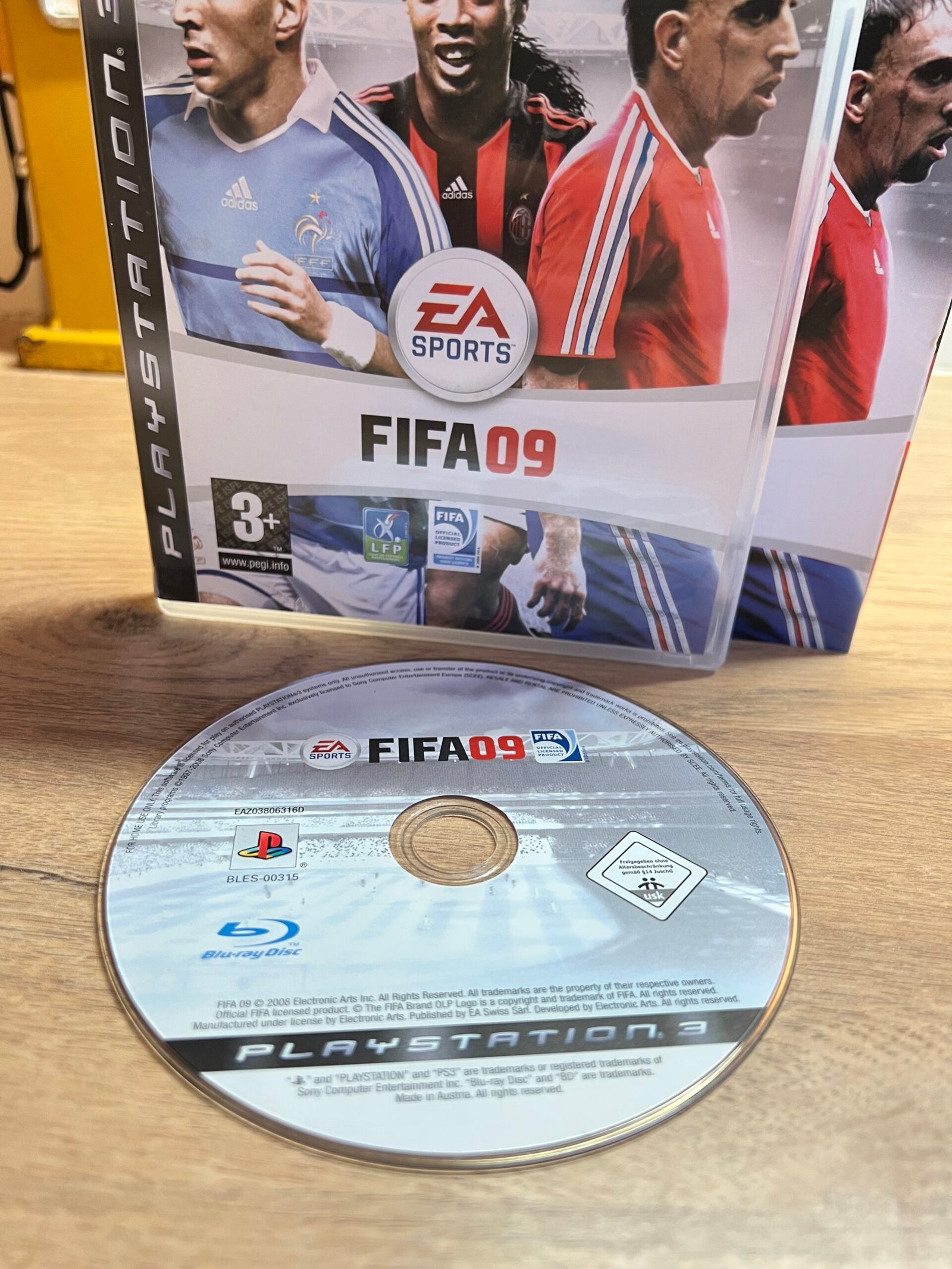 FIFA 09 - PS3 - Bon état - Complet - Pal – Image 3